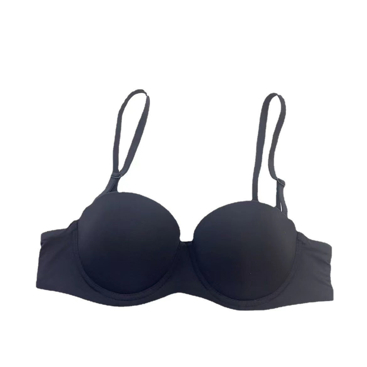 Women's Fashion Simple And Seamless All-match Gathered Without Trace Bra